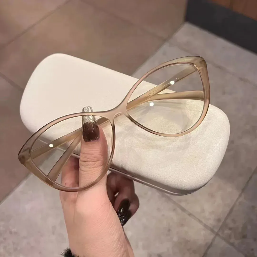 2024 Myopia Glasses Women Mens Glasses European and American Style Cat Eye Reading Glasses-1.0 To -4.0 Eye Glasses 안경테