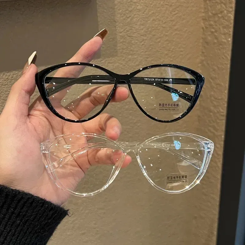 2024 Myopia Glasses Women Mens Glasses European and American Style Cat Eye Reading Glasses-1.0 To -4.0 Eye Glasses 안경테