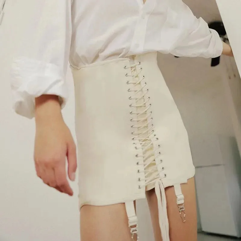 2024 Summer Gothic Y2K Vintage Punk Patchwork High