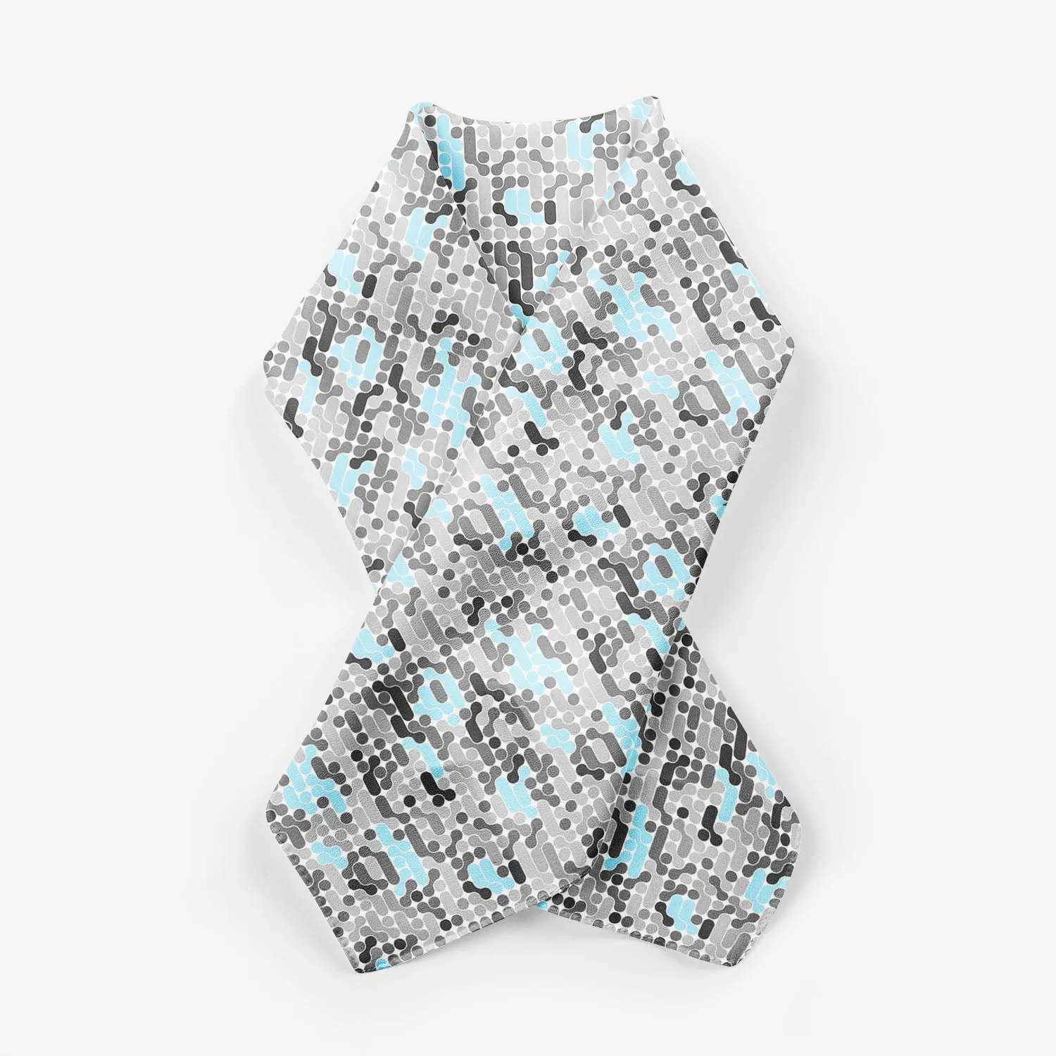 Abstract Geometric Printed Bandana | Headband Headwear Wristband Balaclava | Unisex | Soft Poly Fabric