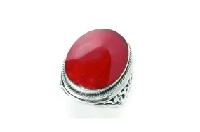 Ascension Ring- Coral