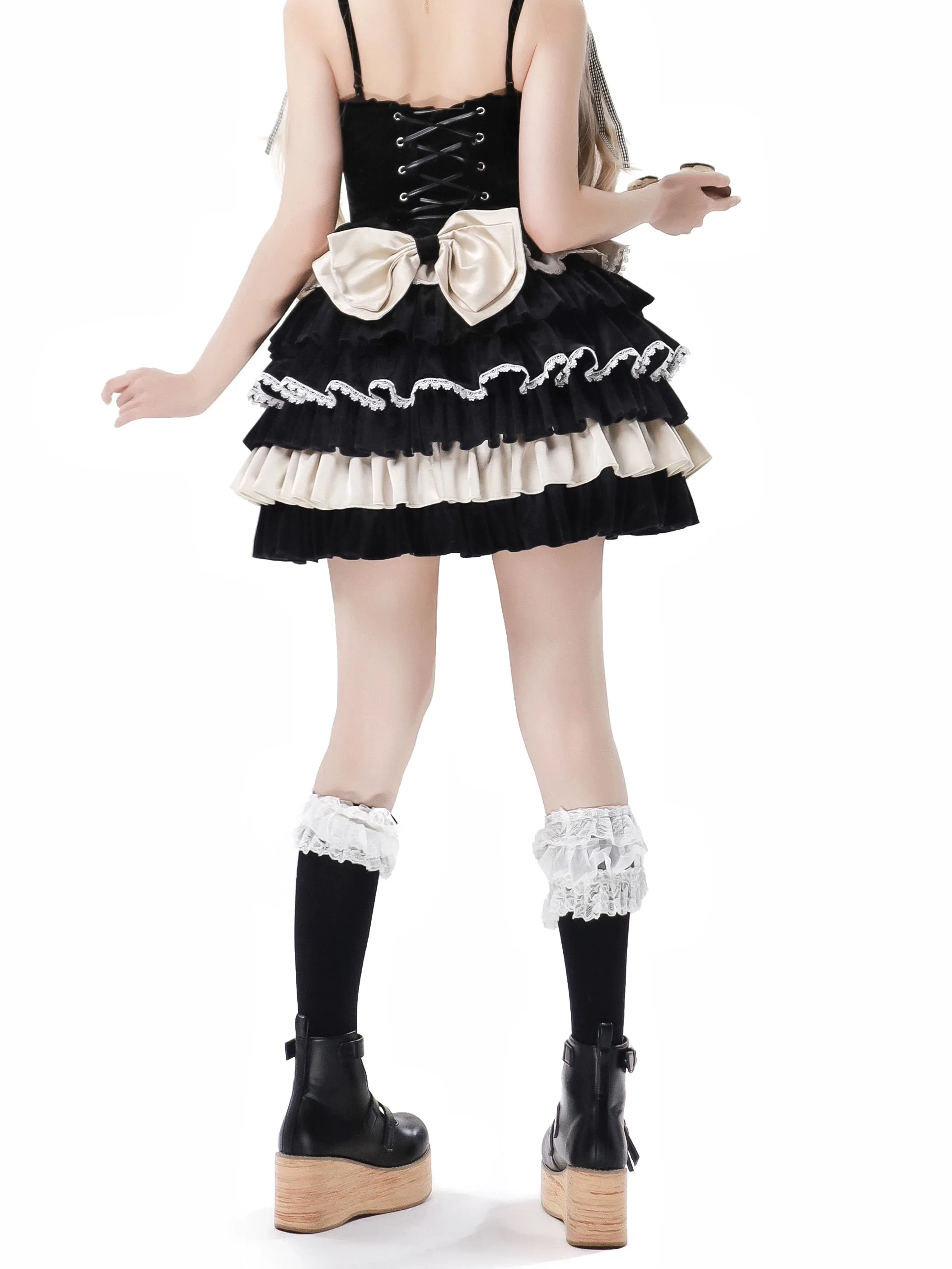 Attracted to what’s good for me - sweet Japanese Lolita Fashion Mini Dress