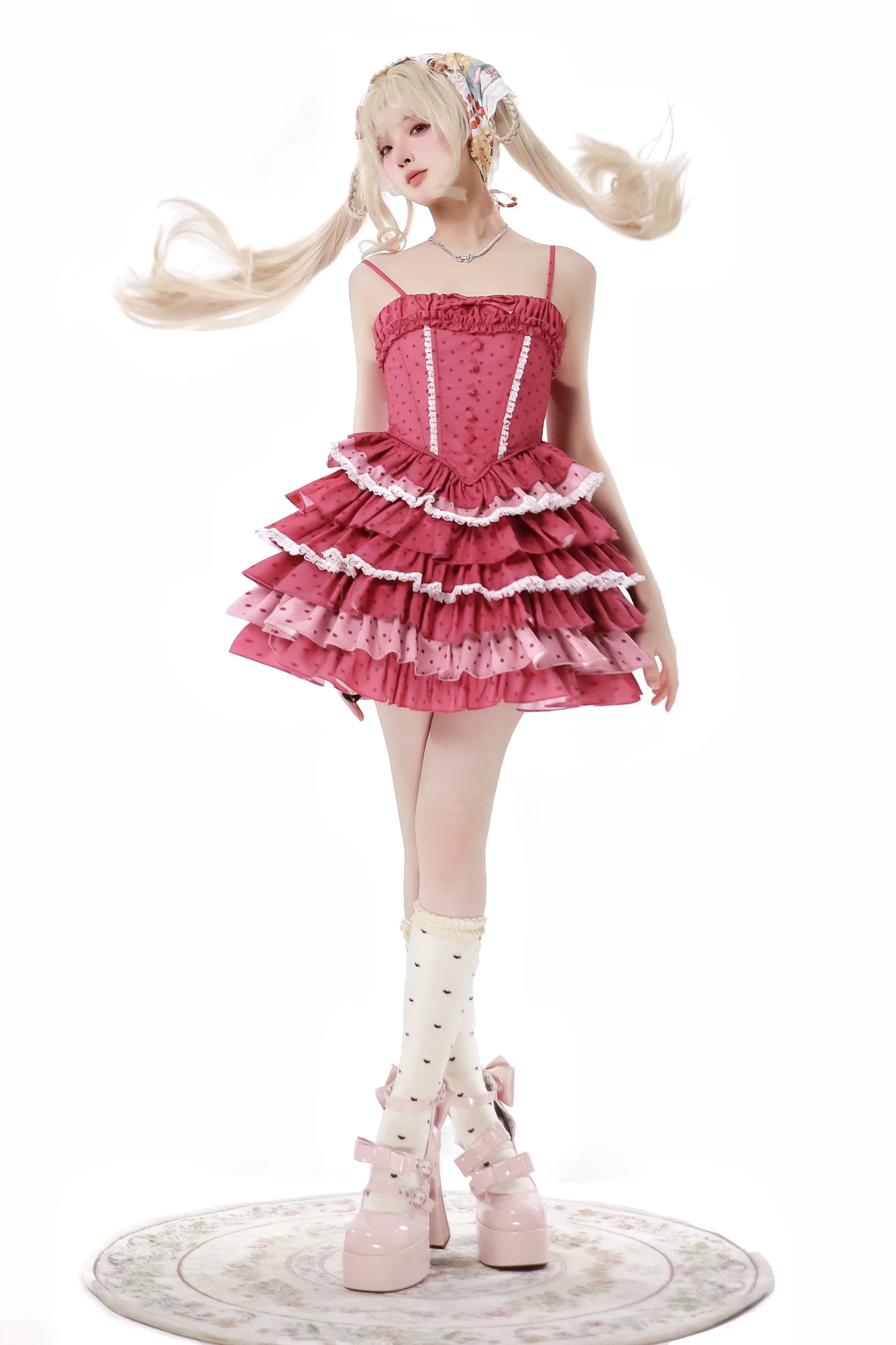 Attracted to what’s good for me - sweet Japanese Lolita Fashion Mini Dress