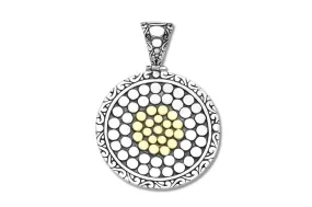 Atuh Pendant- Silver And Gold