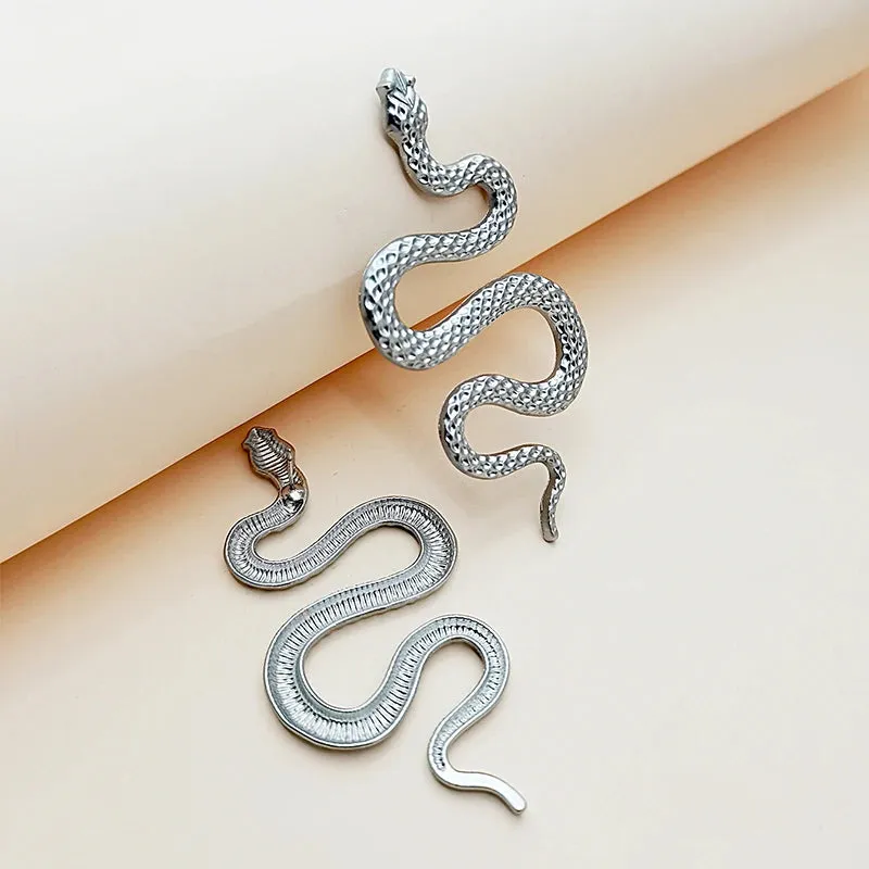 Avant-garde Sexy Exaggerated Halloween Snake Fashion Gothic Personalized Trend Rock Earring