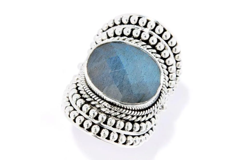 Beloved Ring- Labradorite