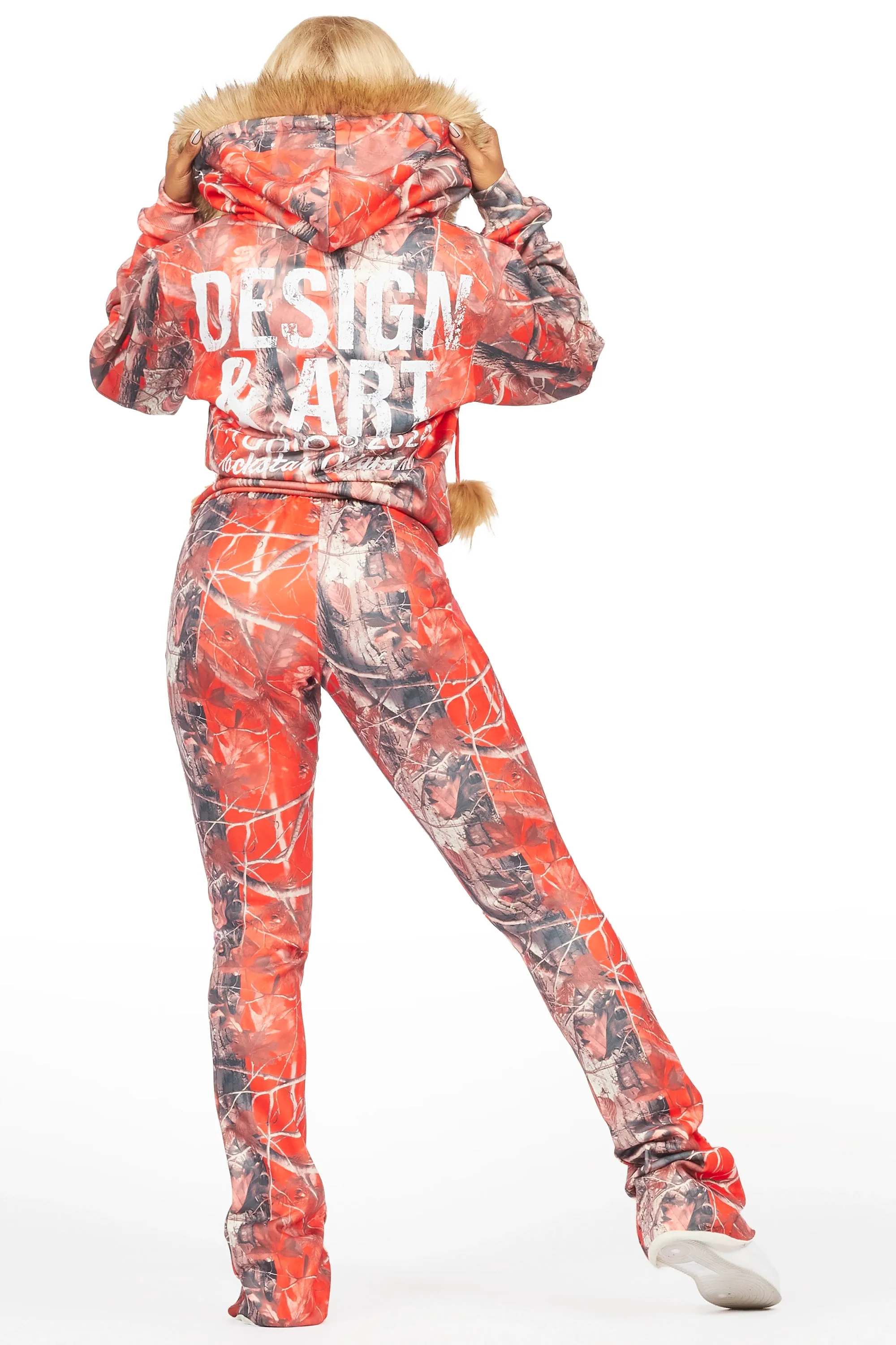 Benita Red Tree Camo Super Stacked Trackset