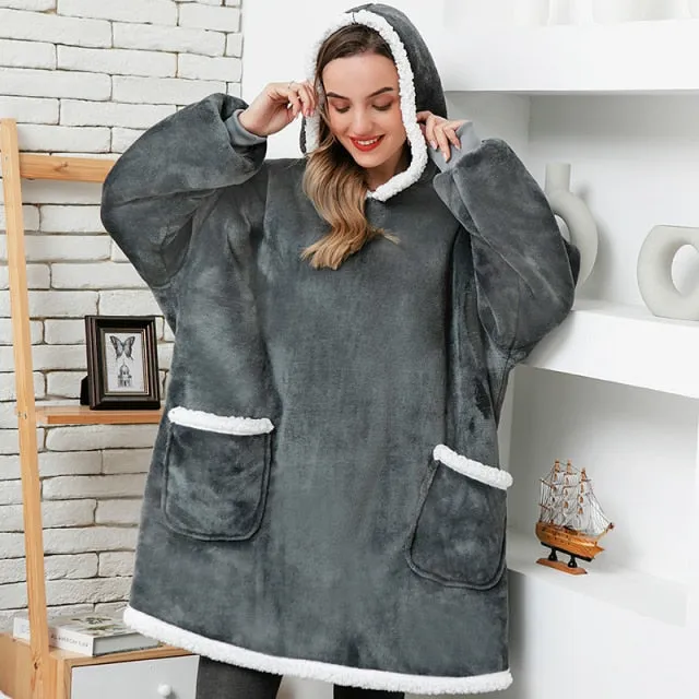 Blanket Hoodie, -70%   Free Shipping