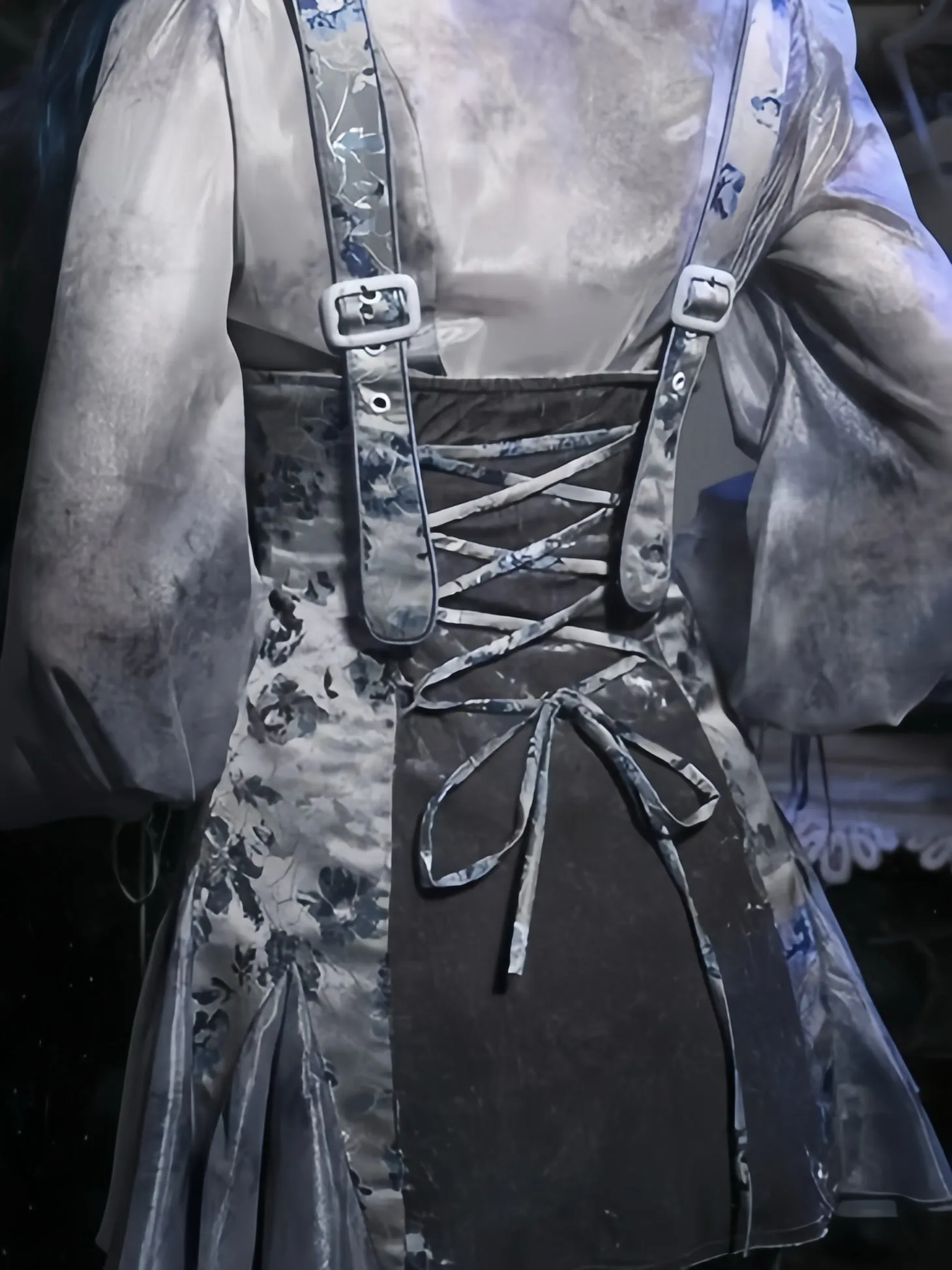 [Blood Supply] Corpse Bride Gothic Mini Dress
