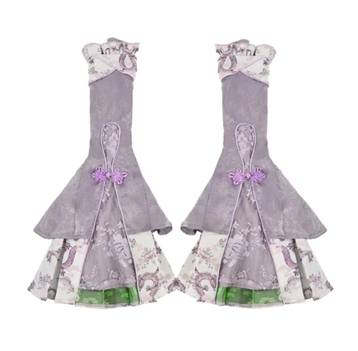 [Blood Supply] Dragon In Wisteria Japanese Princess Sleeves
