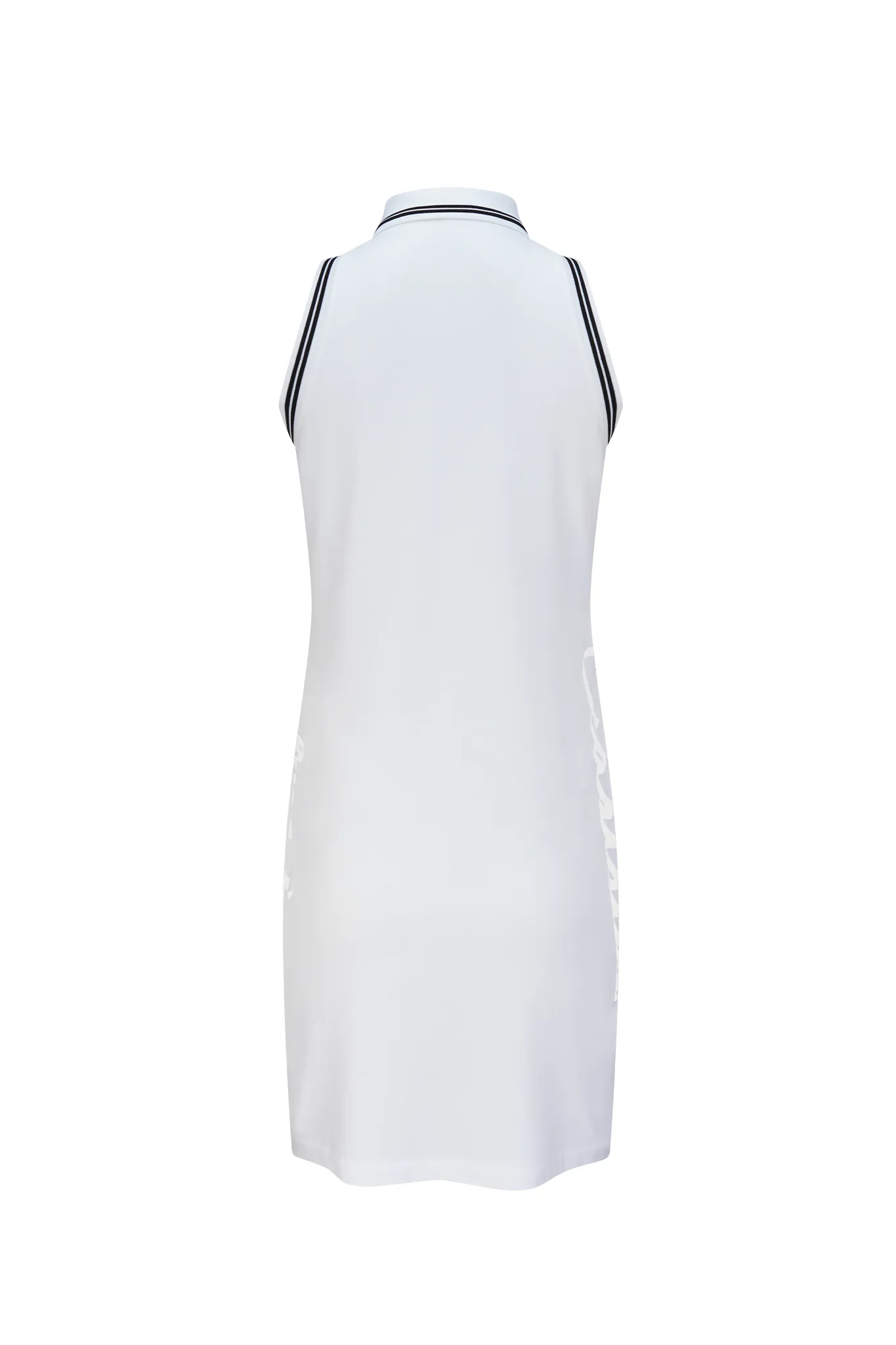 Bright White Women's Pique Polo Dress