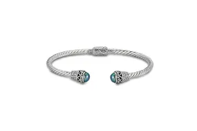 Butak Bangle- Blue Pearl