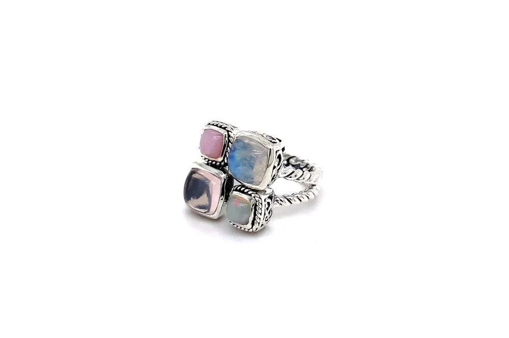 Cabu Ring- Opal
