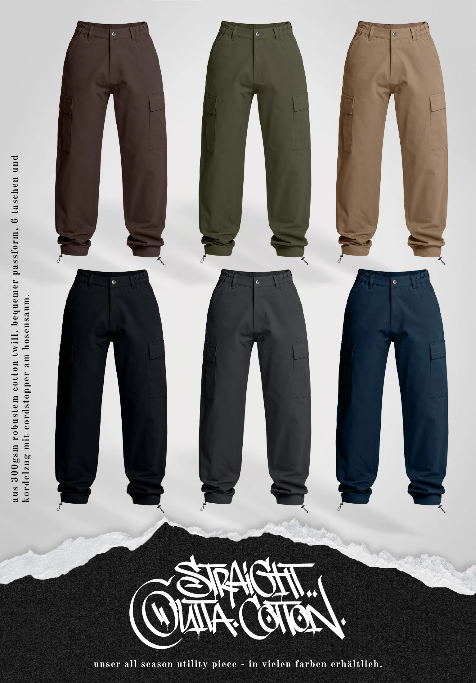 Cargo Pants - Beige