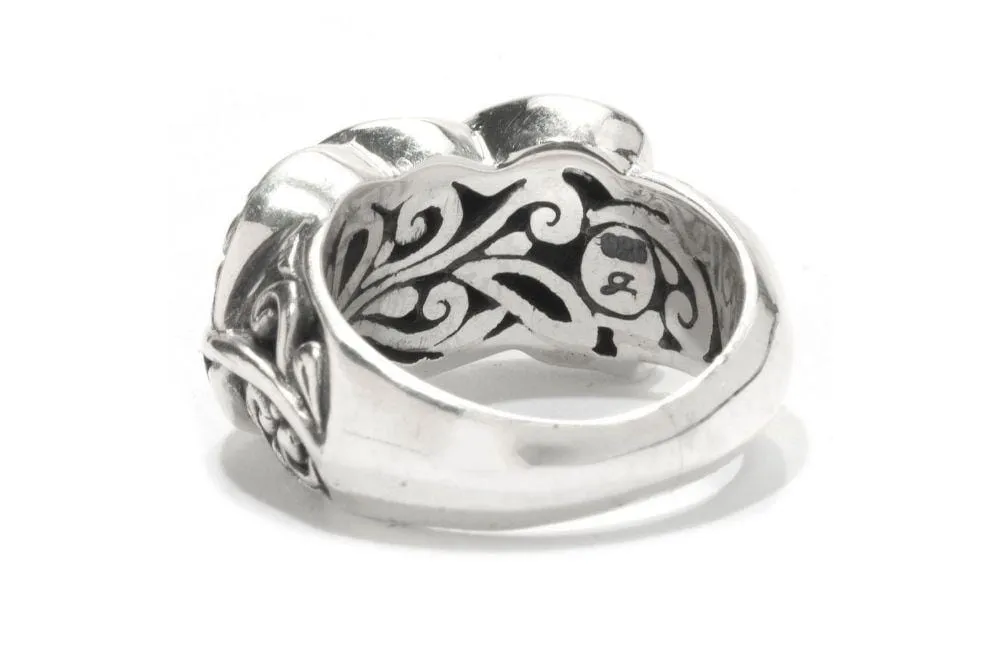 Cascada Leaf Ring- Paua
