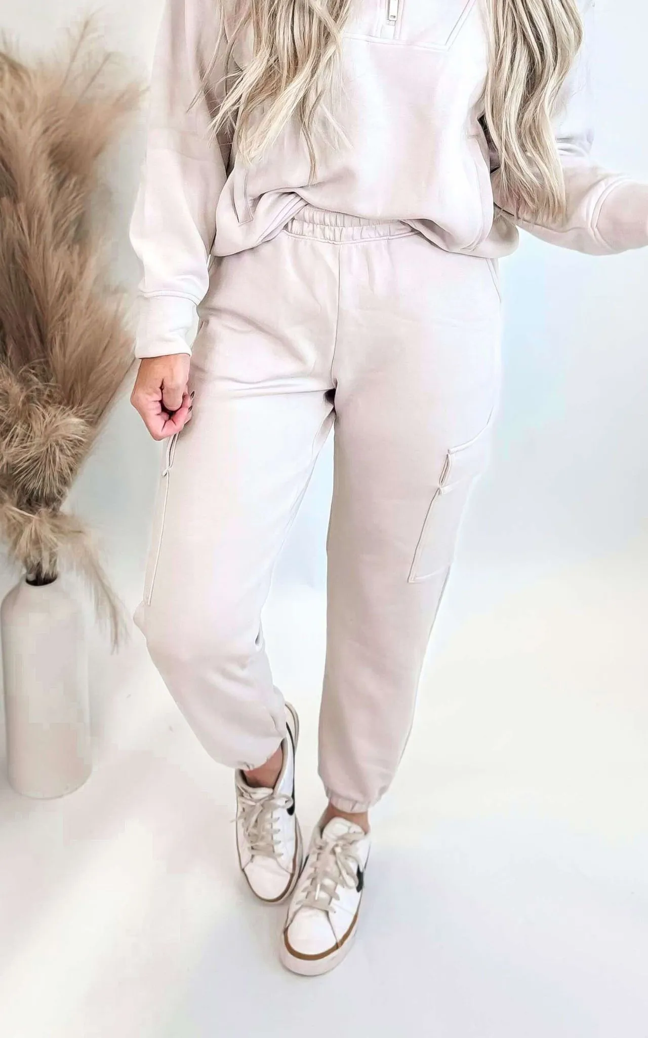 Casual Elegance Modal Cargo Jogger Pant - Final Sale