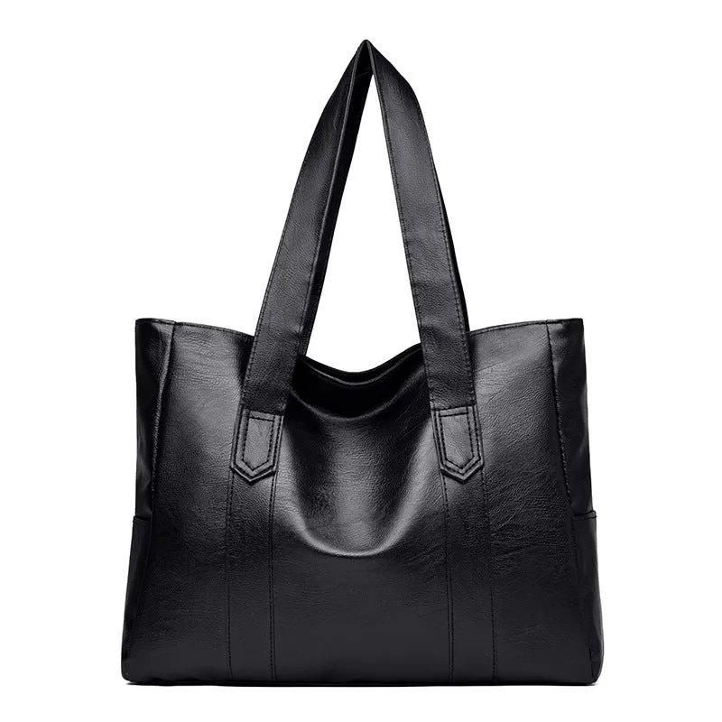 Classic Vintage Shoulder Tote - FREE Shipping