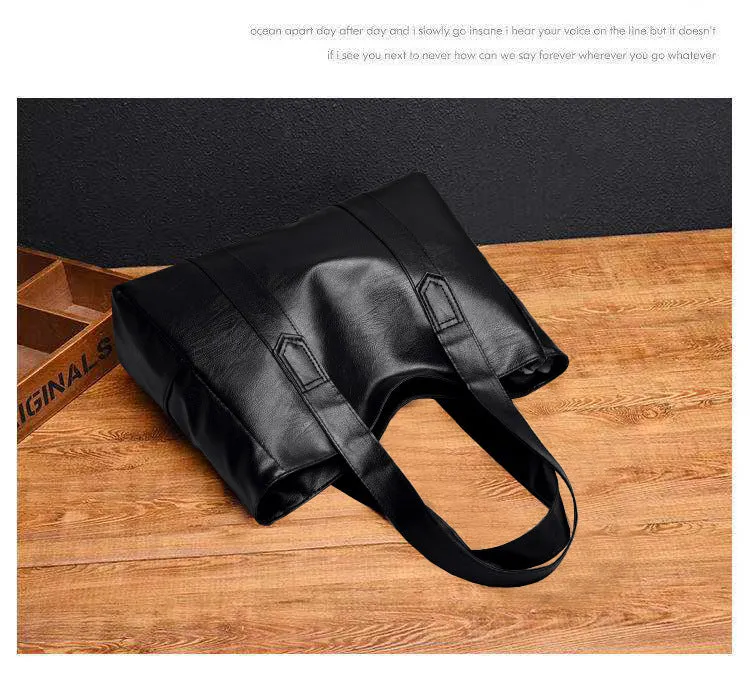 Classic Vintage Shoulder Tote - FREE Shipping