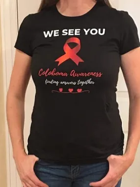 Coloboma "We See You"  FREE SHIPPING
