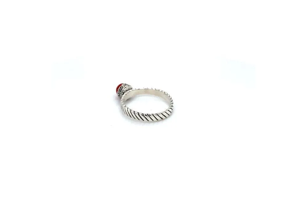 Comet Ring- Coral