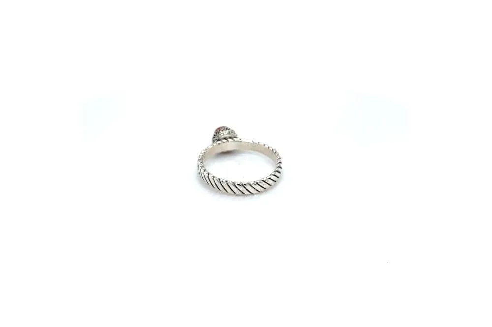 Comet Ring- Coral