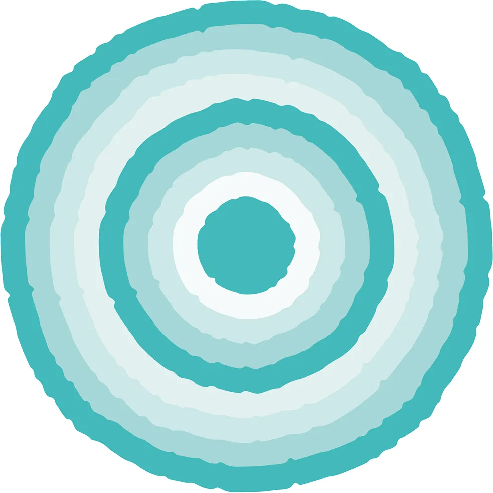 Deckle Edge Circles - Honey Cuts