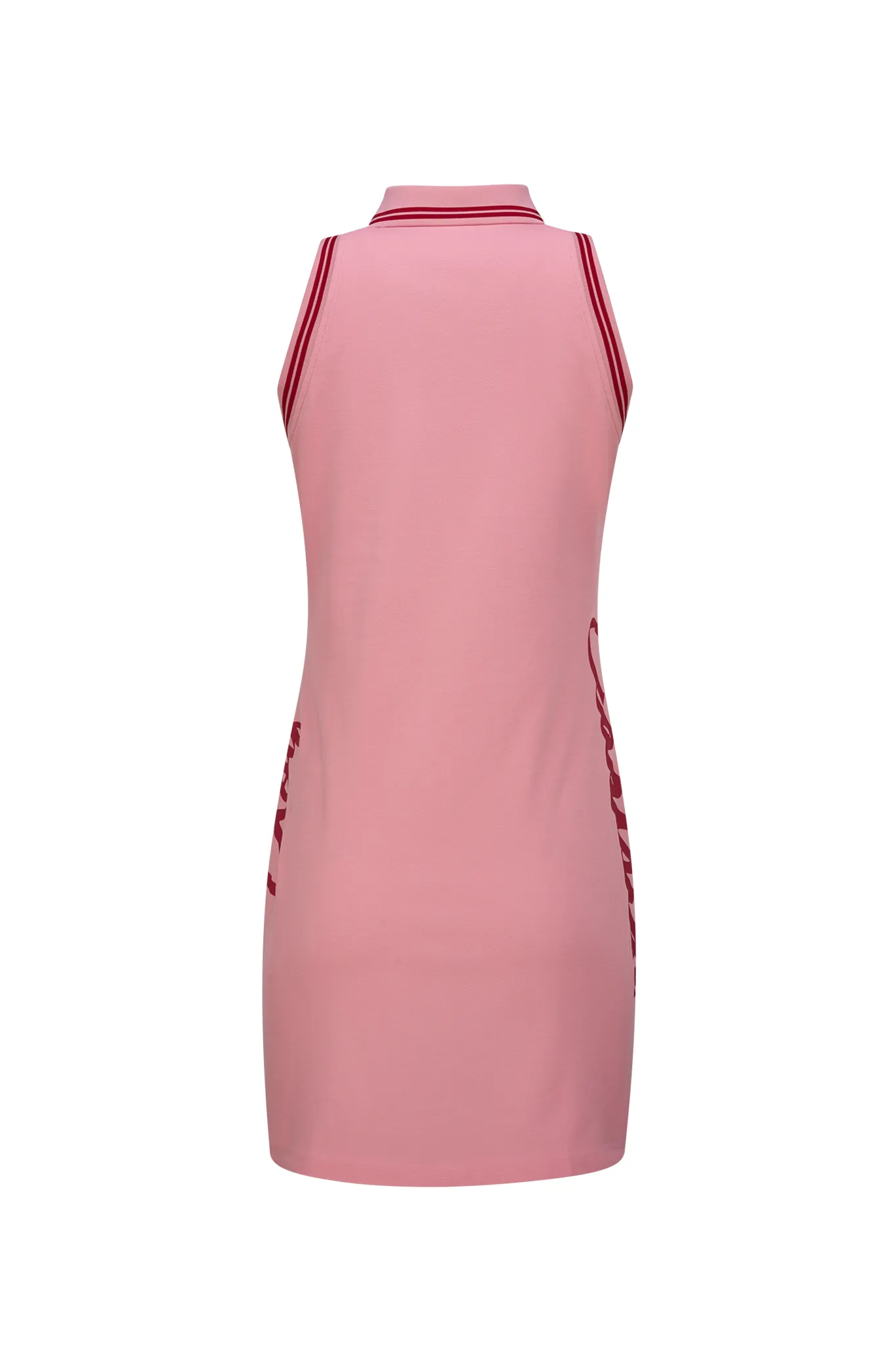 Dianthis Pink Women's Pique Polo Dress