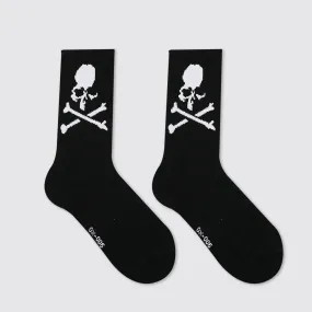 Fashion Black And/ Or White Skull Socks