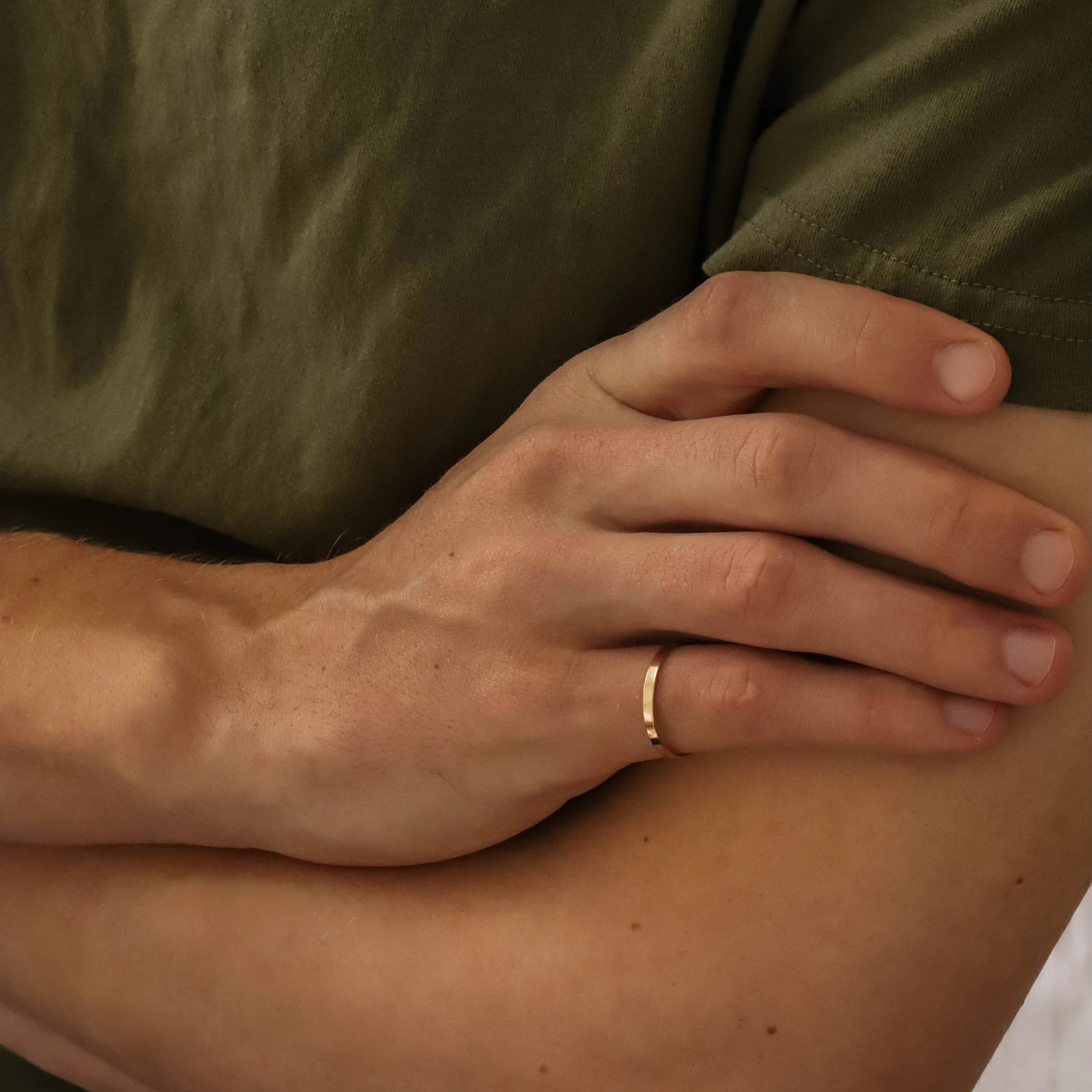 Flat Band Ring