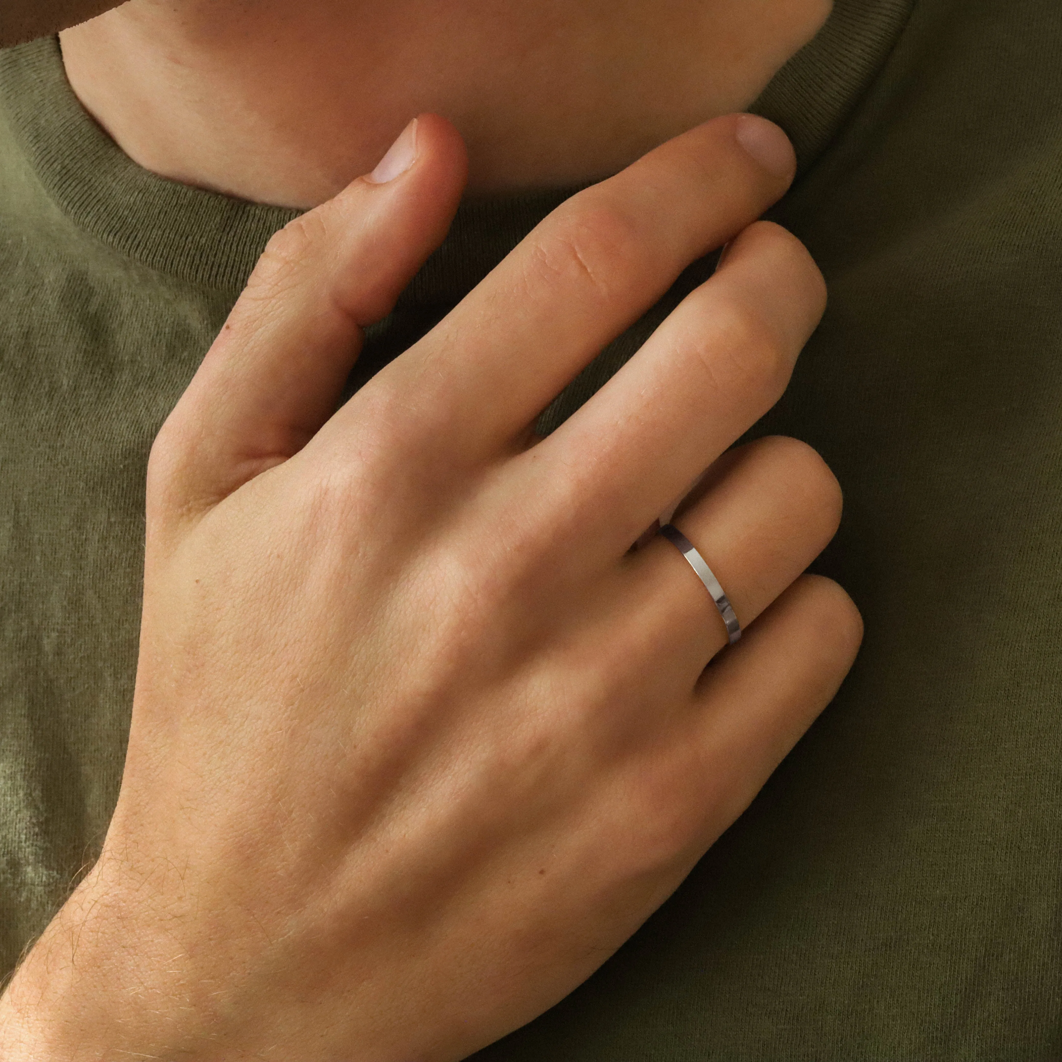 Flat Band Ring
