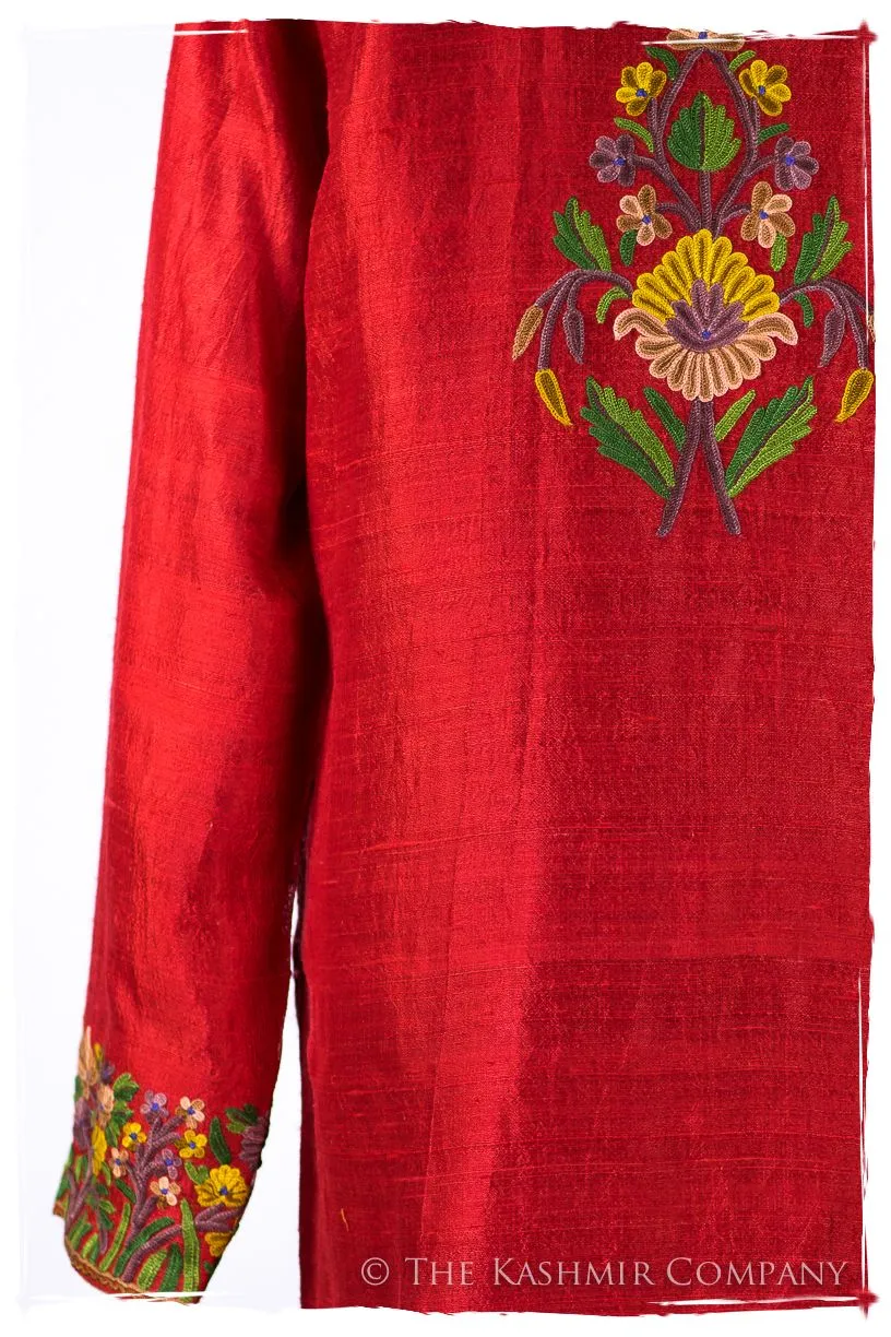 Française Mirabelle du'Soleil Renoir Silk Coat