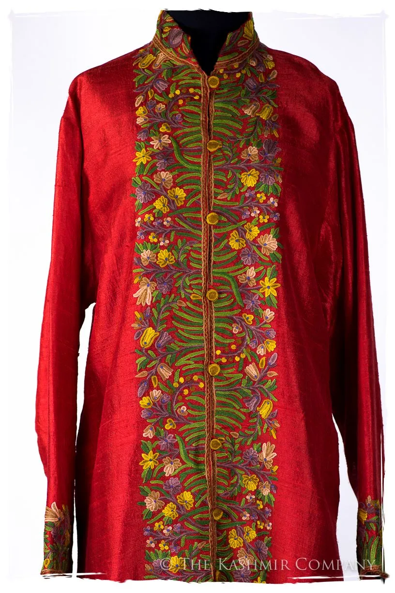 Française Mirabelle du'Soleil Renoir Silk Coat