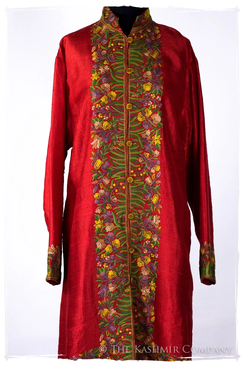 Française Mirabelle du'Soleil Renoir Silk Coat