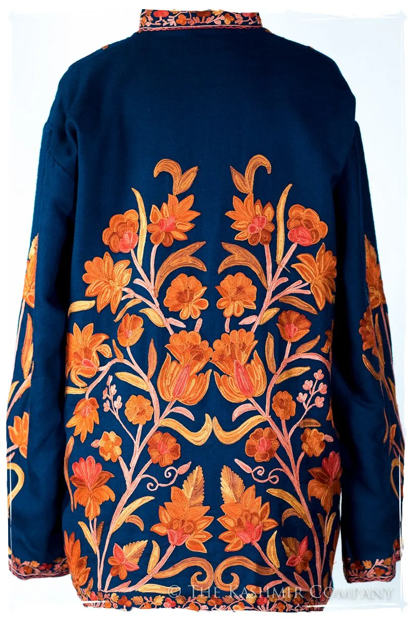 Française Terre de Sienne Gold Secret Garden Wool Jacket
