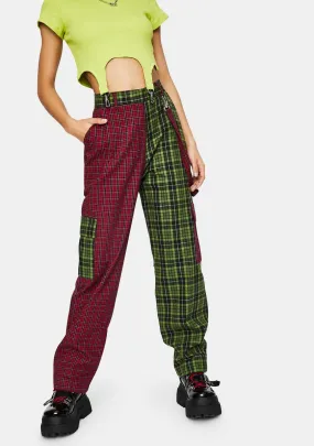 Goof Plaid Cargo Pants