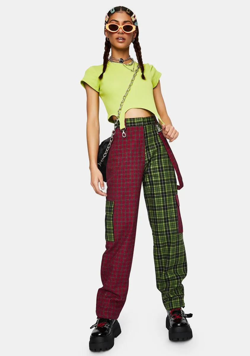 Goof Plaid Cargo Pants