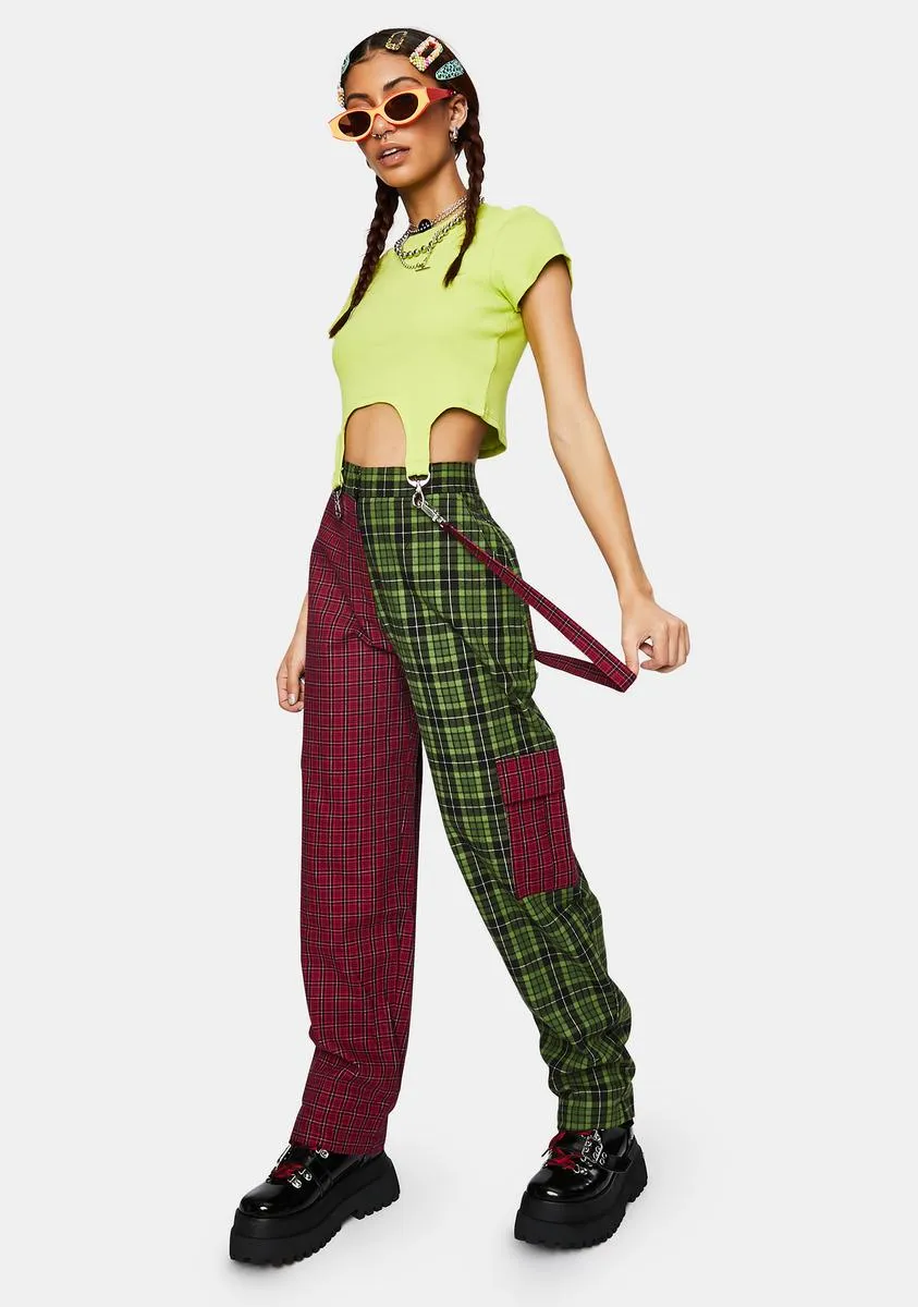 Goof Plaid Cargo Pants