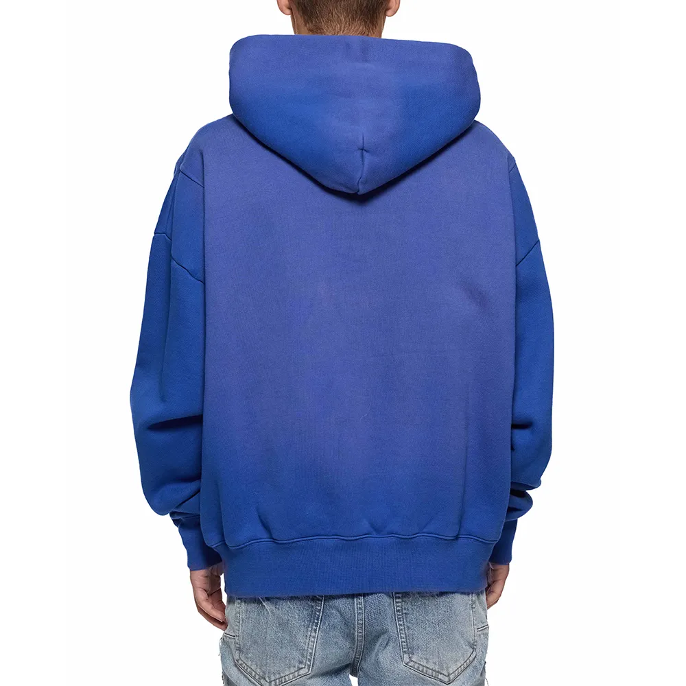 Gothic Applique Hoodie 'Blue'
