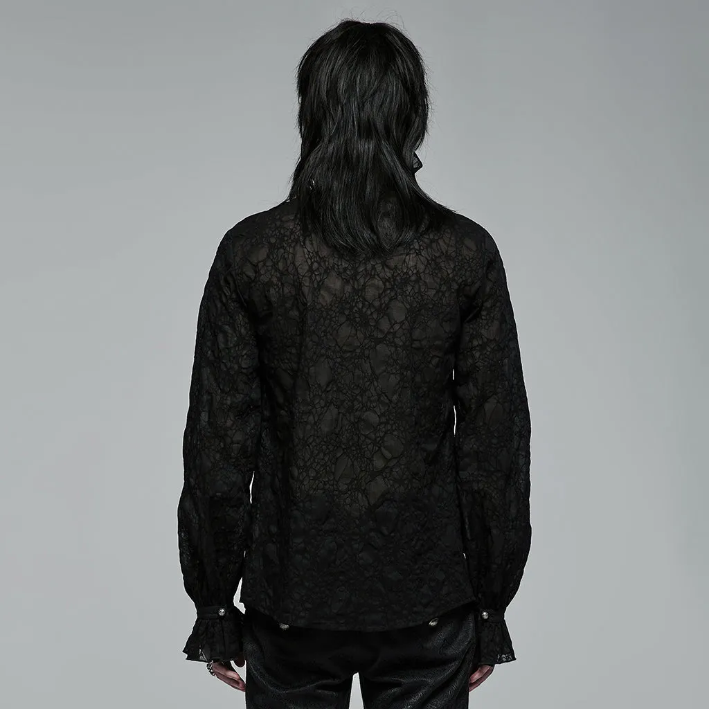 Gothic Dark Textured Shirt