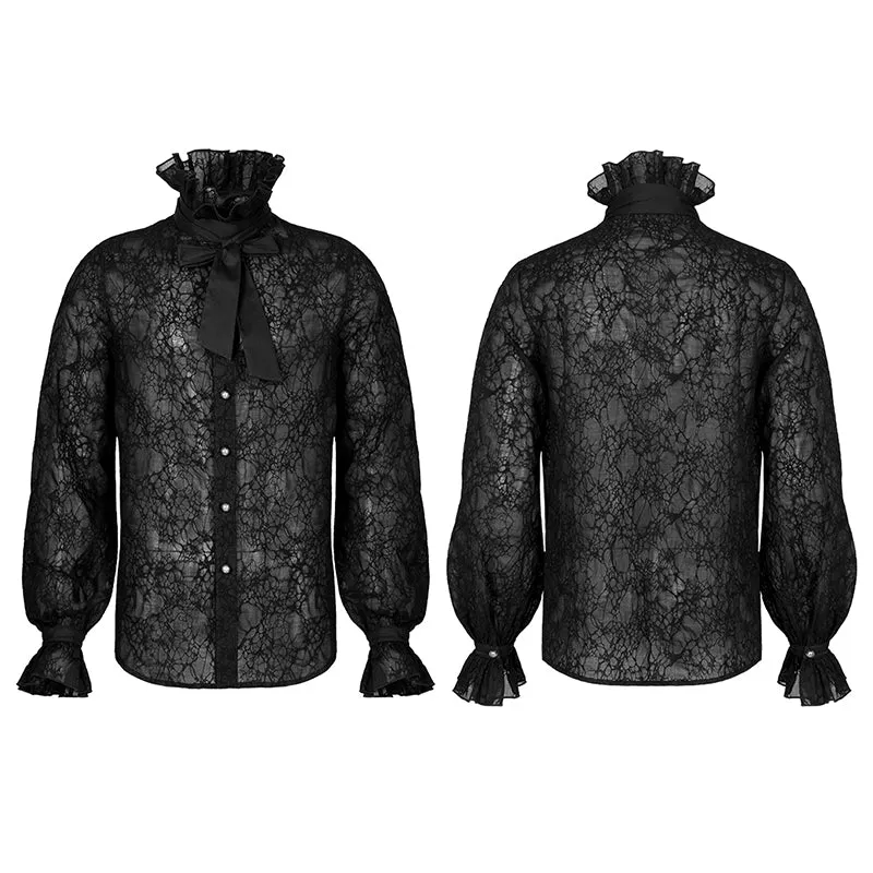 Gothic Dark Textured Shirt