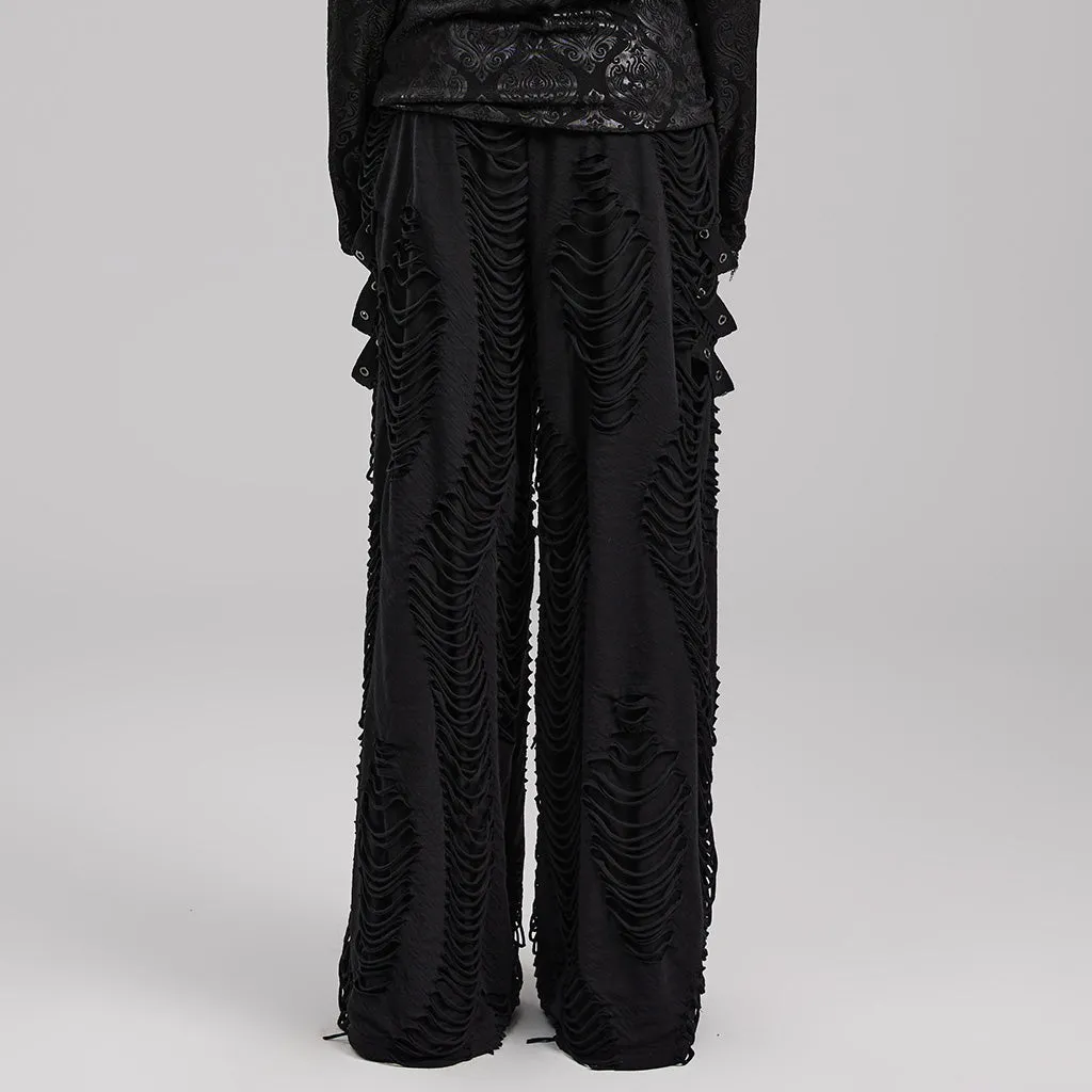 Gothic loose decadent trousers WK-599XCM