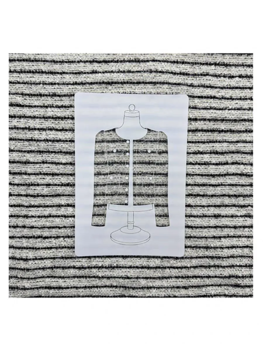 High-end heavyweight small fragrance fabric texture bright silk woven designer clothing jacket DIY handmade luggage fabric