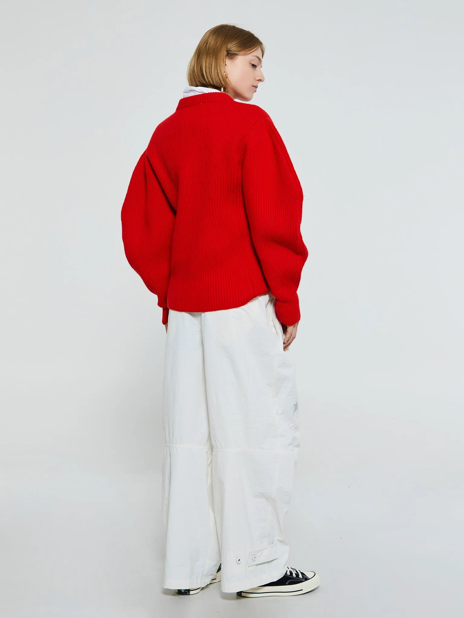 Hringbraut Cargo Pants in White
