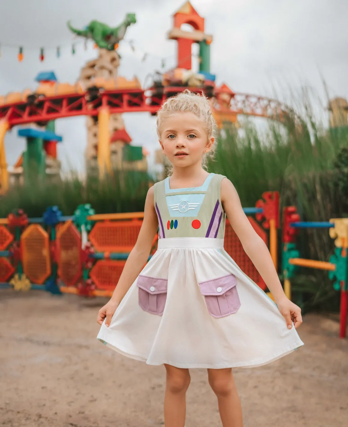 Infinity Space Hero Twirl Dress