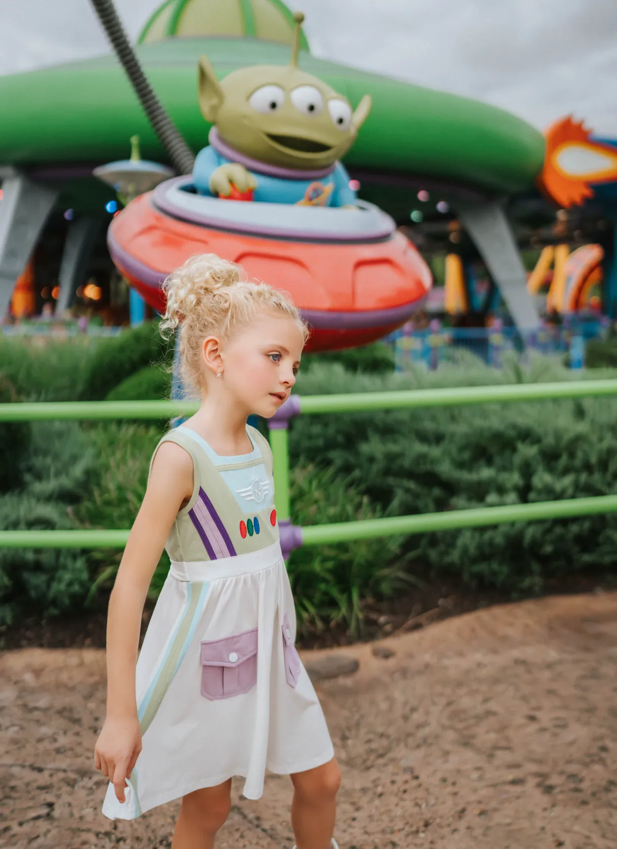 Infinity Space Hero Twirl Dress