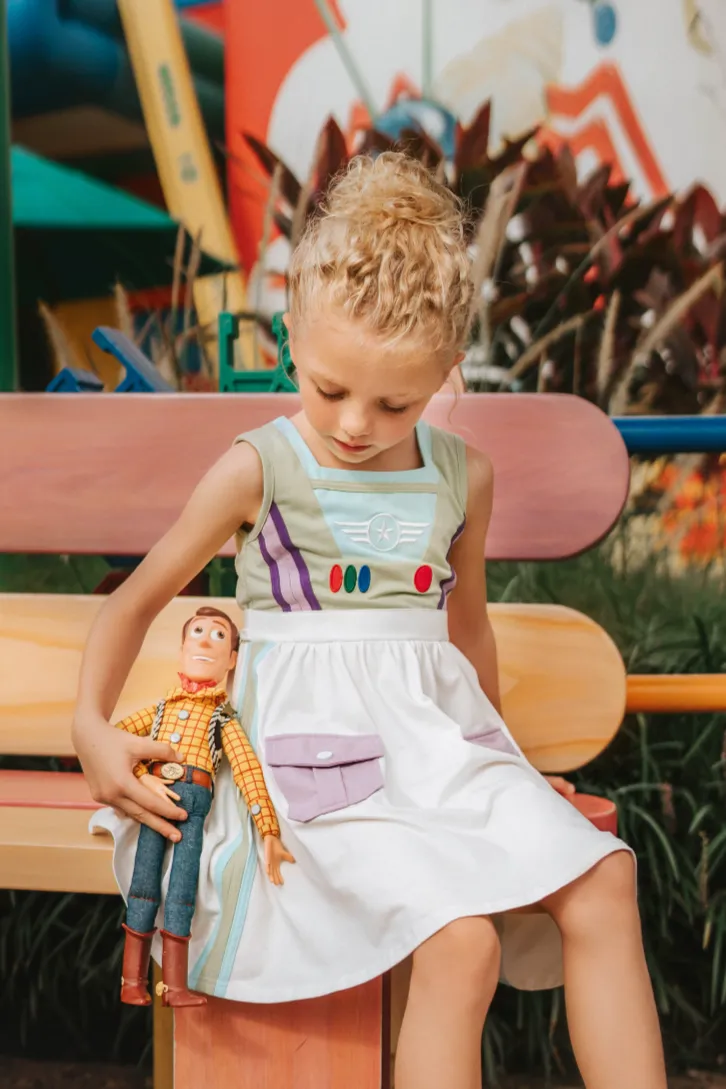 Infinity Space Hero Twirl Dress