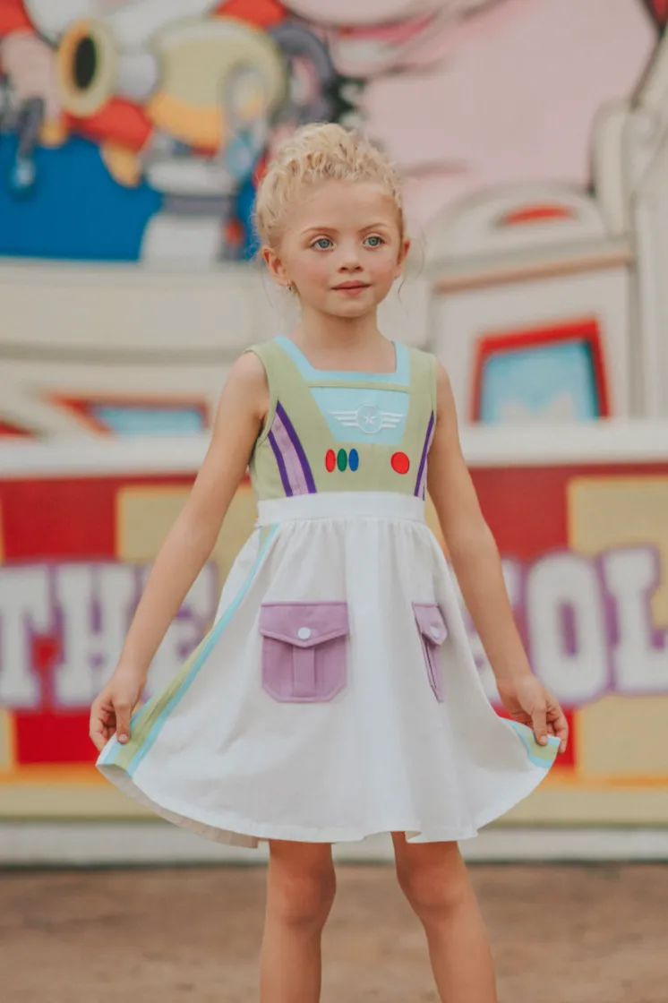Infinity Space Hero Twirl Dress