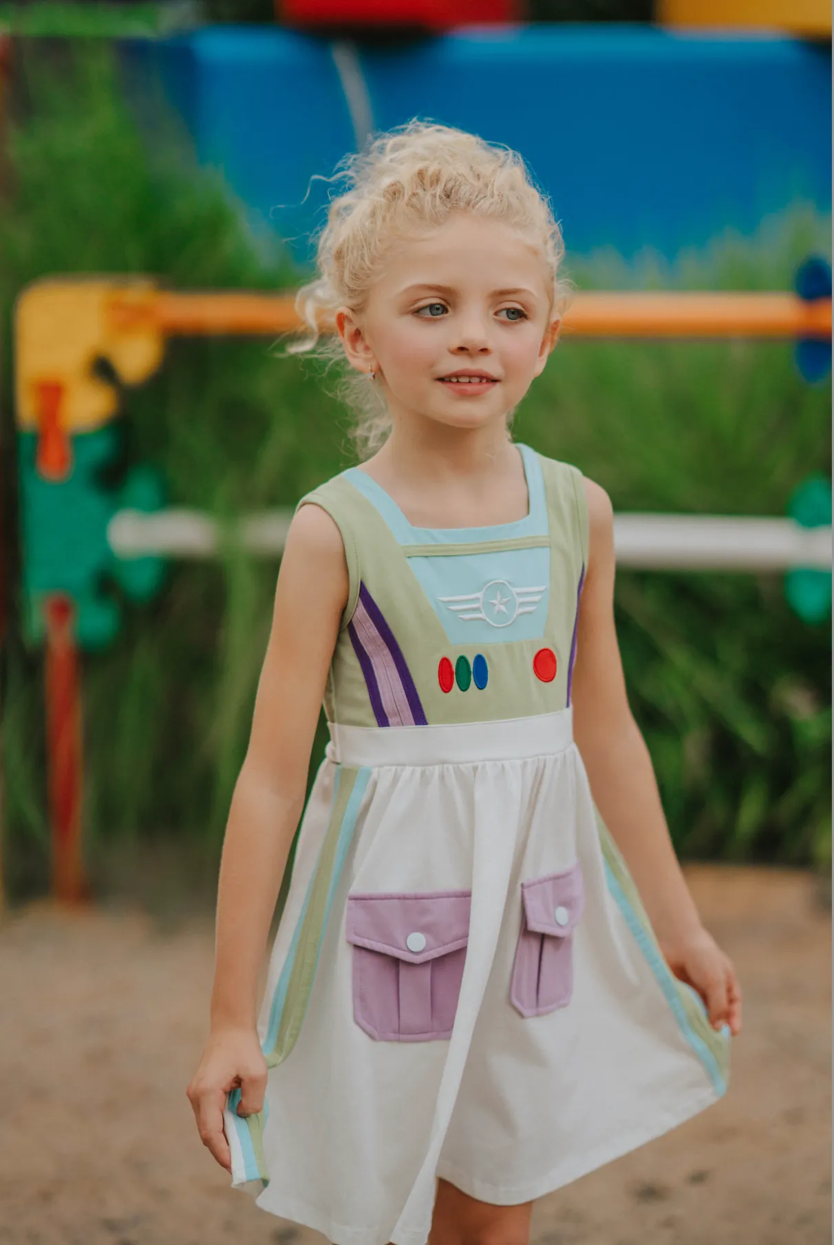 Infinity Space Hero Twirl Dress