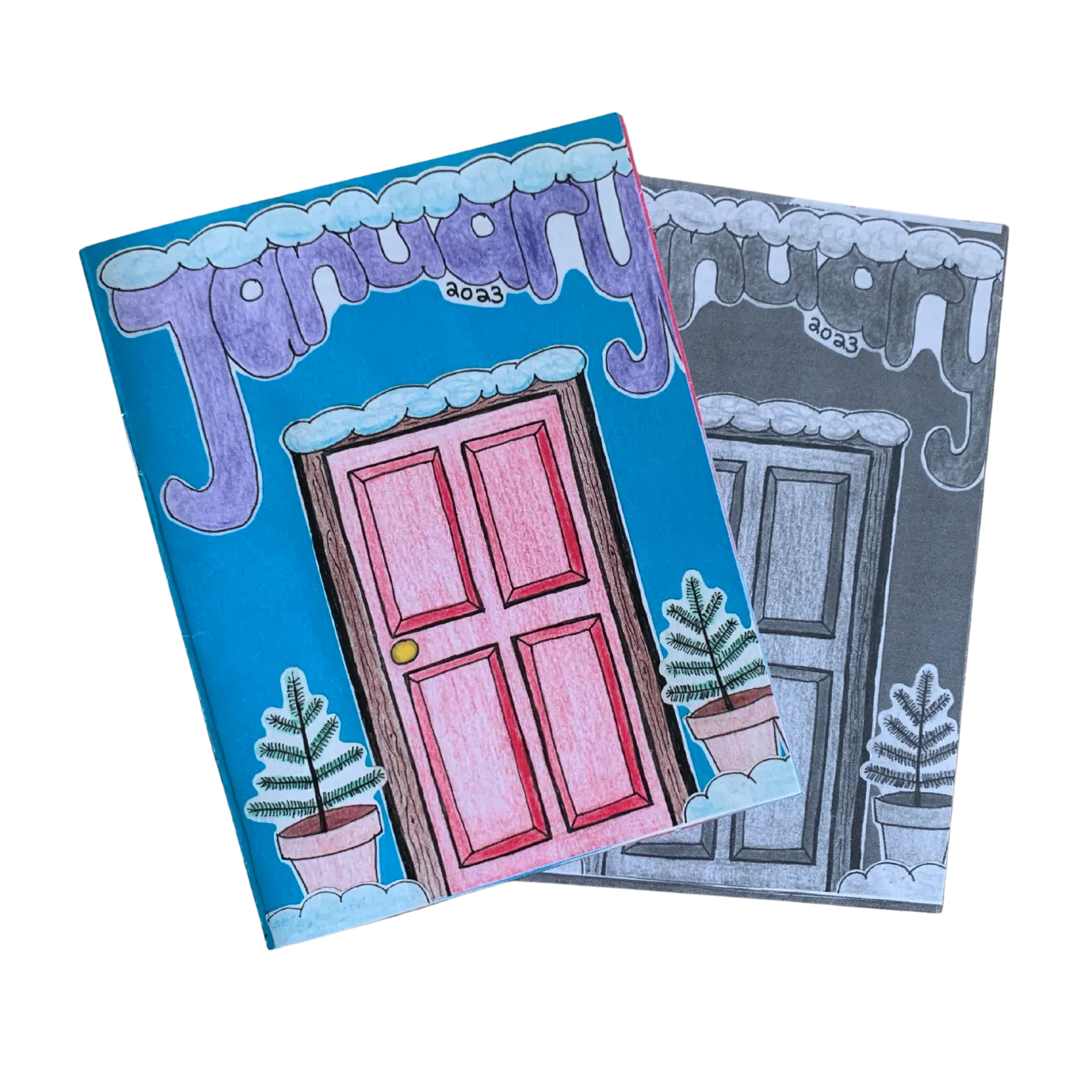 January 2023 Art Journal Zine (FREE SHIPPING)