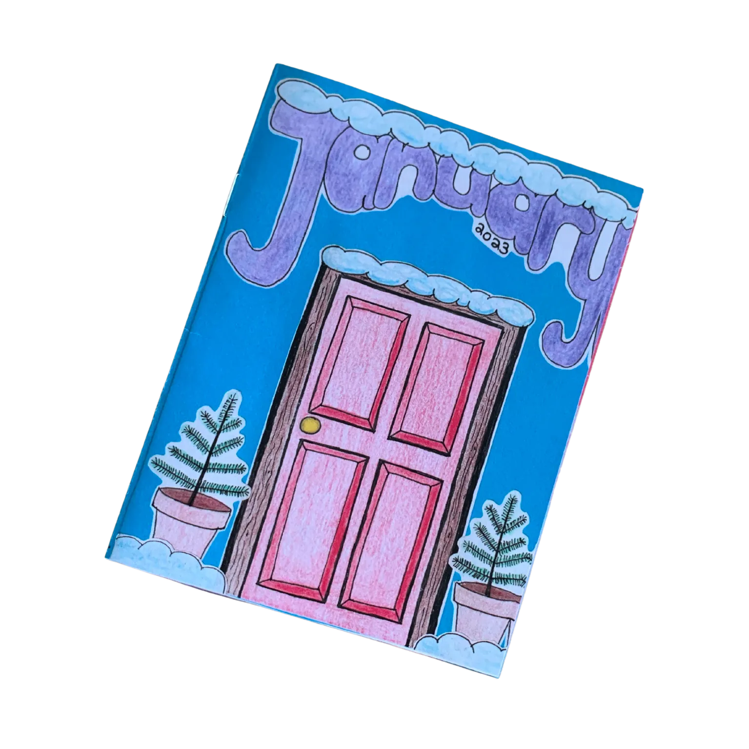 January 2023 Art Journal Zine (FREE SHIPPING)